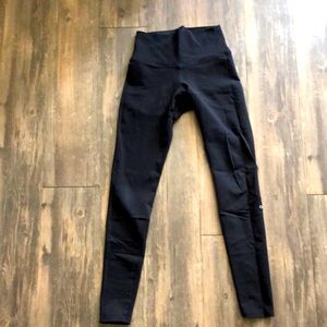 Alo yoga high rise airbrush legging, black